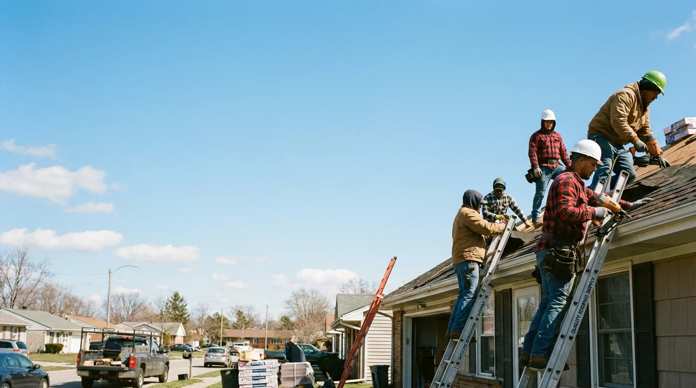 Roofing in Rising Sun, IN near me